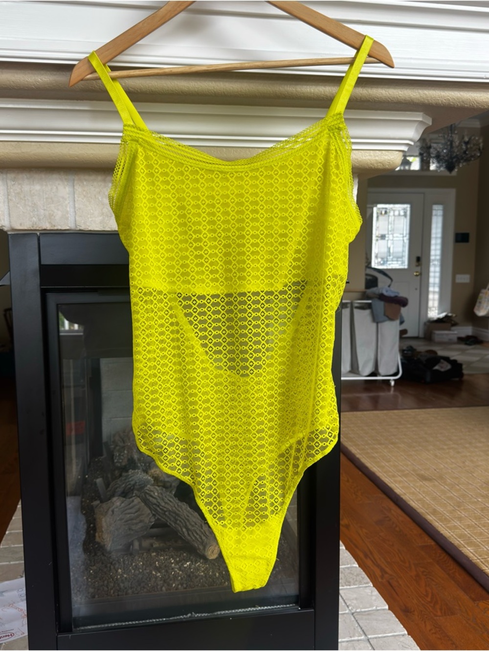 Neon Lace body Suit Festival Bright XXL